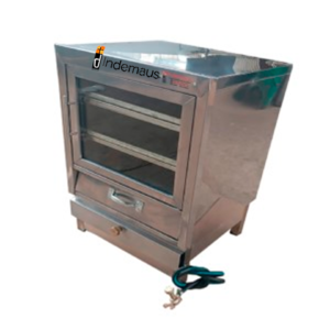 horno semindustrial 3 latas con vidrio