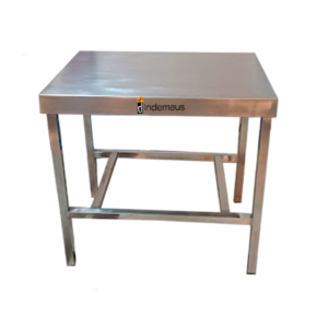 MESA DE TRABAJO EN ACERO INOXIDABLE